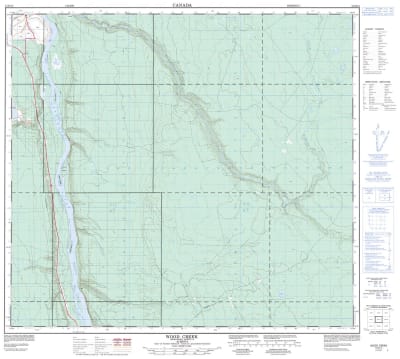 074D14 - WOOD CREEK - Topographic Map