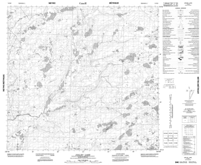 074K06 - JOLLEY LAKE - Topographic Map
