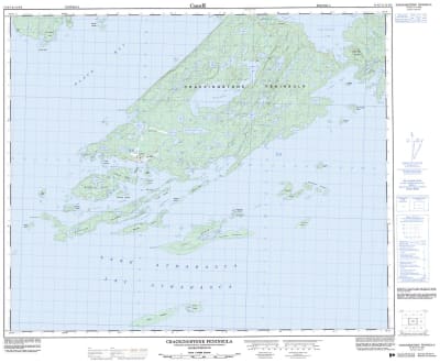 074N07 - CRACKINGSTONE PENINSULA - Topographic Map