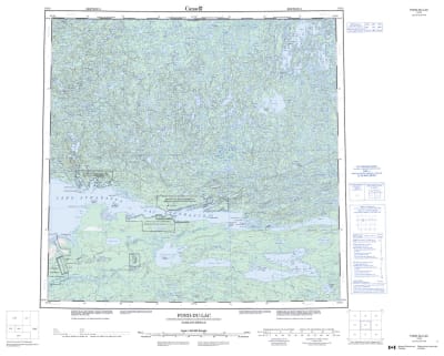 074O - FOND-DU-LAC - Topographic Map