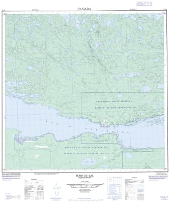 074O06 - FOND-DU-LAC - Topographic Map