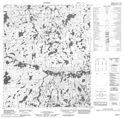 076B14 - NO TITLE - Topographic Map