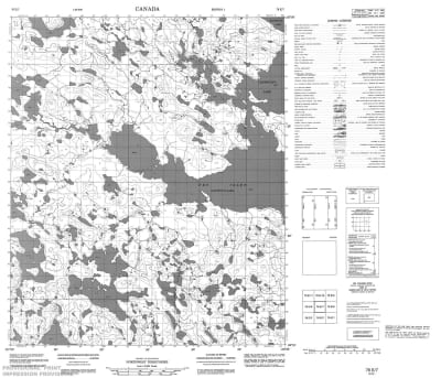 076E07 - NO TITLE - Topographic Map