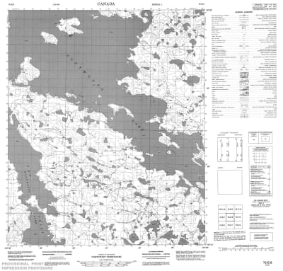 076E08 - NO TITLE - Topographic Map