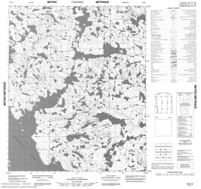 076E09 - NO TITLE - Topographic Map