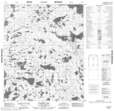076E11 - FINGERS LAKE - Topographic Map