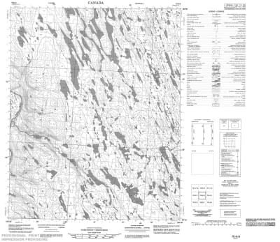 076K08 - NO TITLE - Topographic Map