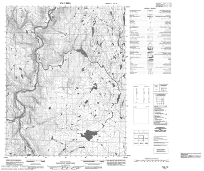 076K10 - NO TITLE - Topographic Map