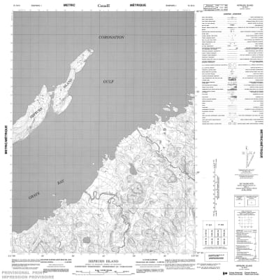 076M15 - HEPBURN ISLAND - Topographic Map