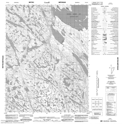 076N12 - DANIEL MOORE BAY - Topographic Map