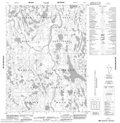076P14 - NO TITLE - Topographic Map