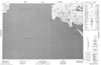 077D03 - CAPE ENTERPRISE - Topographic Map
