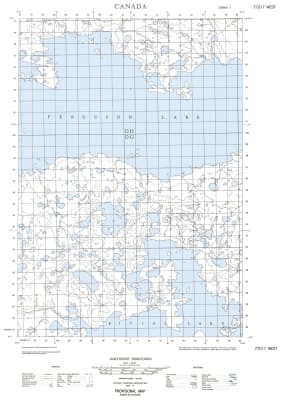 077D07W - NO TITLE - Topographic Map