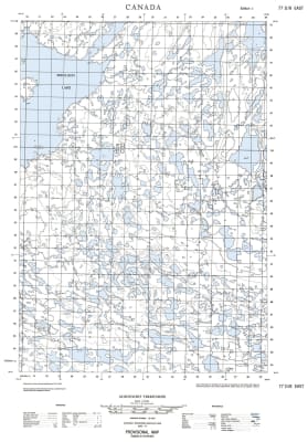 077D08E - NO TITLE - Topographic Map