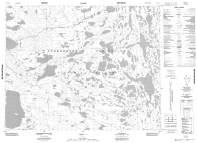 077H14 - NO TITLE - Topographic Map