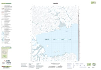 079C14 - MACKENZIE KING ISLAND - Topographic Map