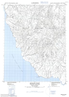 079E08 - MOCKLIN POINT - Topographic Map