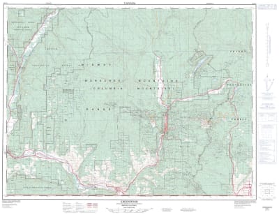082E02 - GREENWOOD - Topographic Map