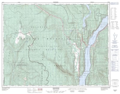 082E16 - EDGEWOOD - Topographic Map