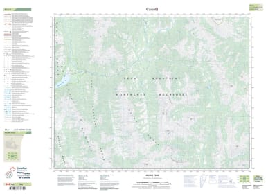 082J03 - MOUNT PECK - Topographic Map