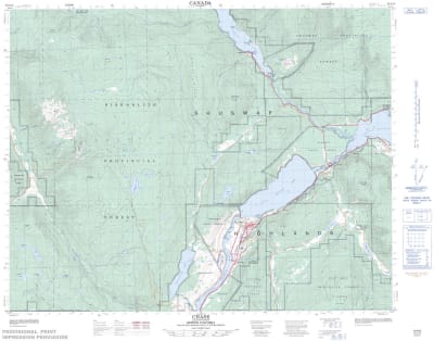082L13 - CHASE - Topographic Map