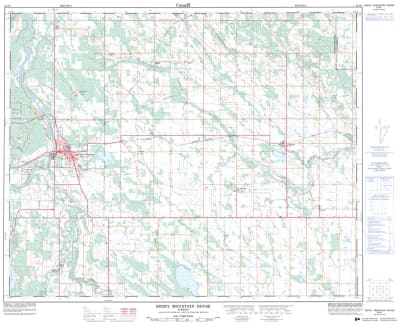 083B07 - ROCKY MOUNTAIN HOUSE - Topographic Map
