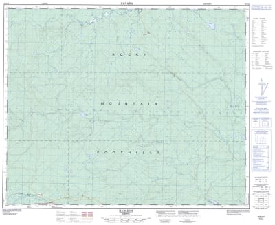 083B12 - HARLECH - Topographic Map