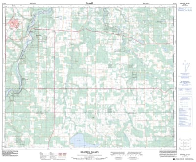 083G02 - DRAYTON VALLEY - Topographic Map