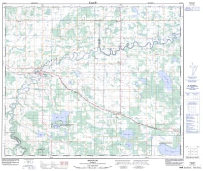 083G15 - SANGUDO - Topographic Map
