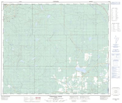 083J06 - CHRISTMAS CREEK - Topographic Map