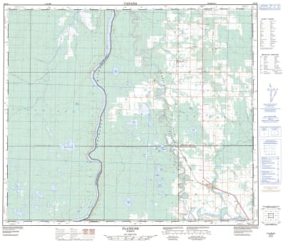 083J09 - FLATBUSH - Topographic Map