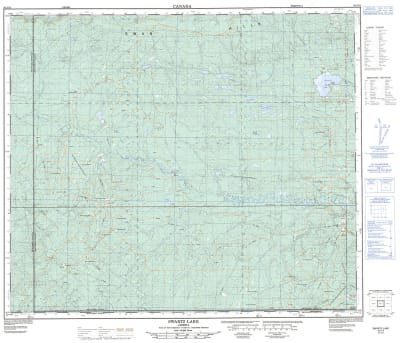 083J12 - SWARTZ LAKE - Topographic Map