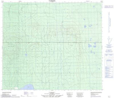083P11 - NO TITLE - Topographic Map
