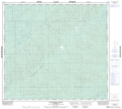 084E03 - HALVERSON RIDGE - Topographic Map