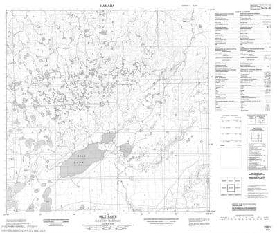 085D02 - SILT LAKE - Topographic Map