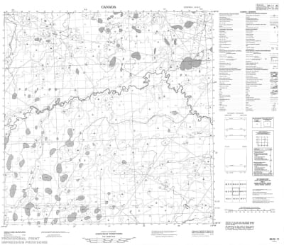 085D11 - NO TITLE - Topographic Map