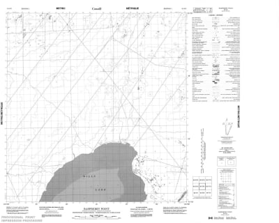 085E09 - RASPBERRY POINT - Topographic Map