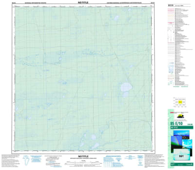 085E10 - NO TITLE - Topographic Map