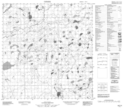 085F14 - NO TITLE - Topographic Map