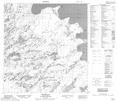 085J03 - MCIVER BAY - Topographic Map