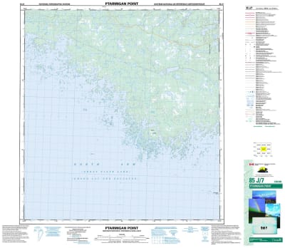 085J07 - PTARMIGAN POINT - Topographic Map