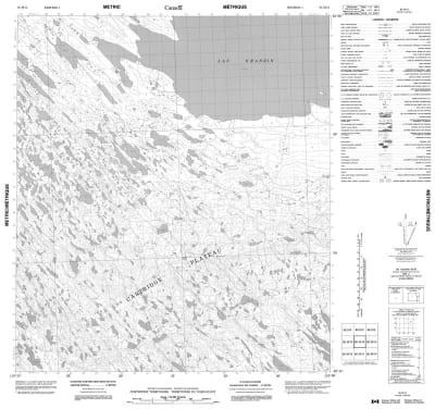 085M14 - NO TITLE - Topographic Map