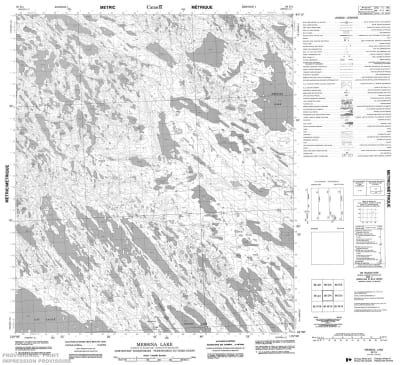 086D04 - MESSINA LAKE - Topographic Map
