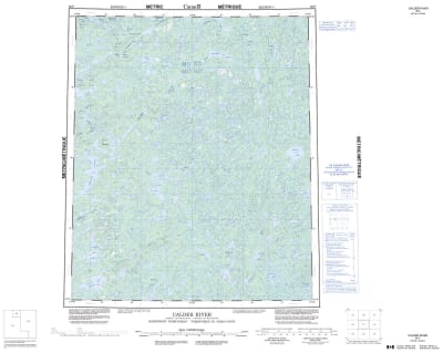 086F - CALDER RIVER - Topographic Map