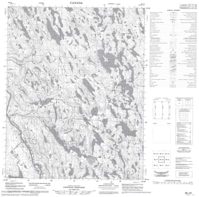 086J08 - NO TITLE - Topographic Map