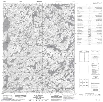 086K06 - STORM LAKE - Topographic Map