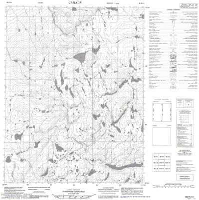 086K13 - NO TITLE - Topographic Map