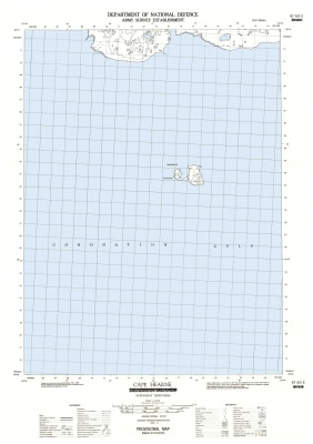 087A03E - CAPE HEARNE - Topographic Map