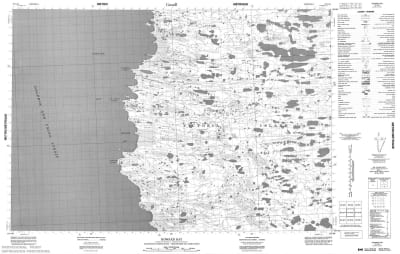 087A15 - HOWARD BAY - Topographic Map