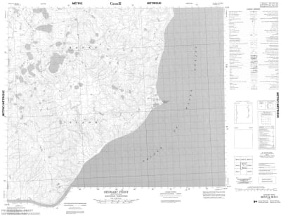 088B05 - STEWART POINT - Topographic Map